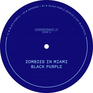 Zombies In Miami  Black Purple