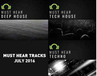 Beatport Must Hear Tracks July 2016