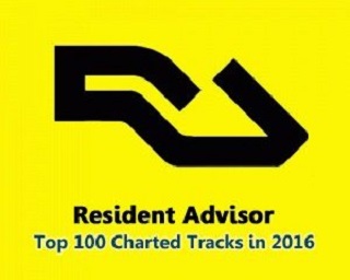 Resident Advisor Top 100 Charted Tracks  in 2016