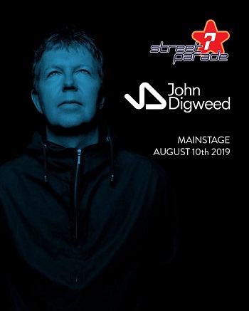 John Digweed  Live @ Street Parade 2019 (Zurich)  10-08-2019