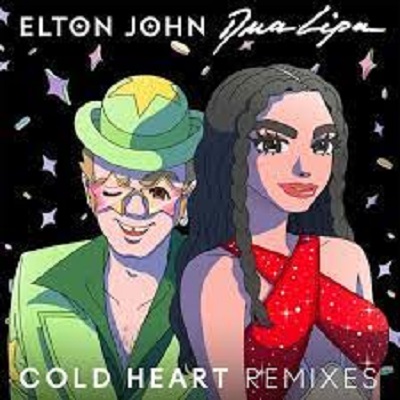 elton john and dua lipa - cold heart (claptone remix)