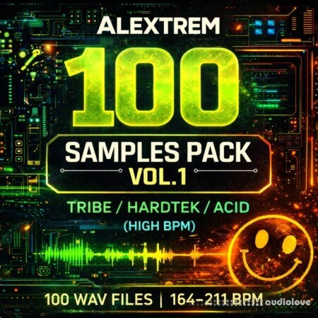 Alextrem 100 Samples Pack Vol.1 (Tribe / Hardtek / Acid) [WAV]