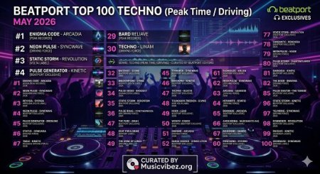 Beatport Top 100 Techno (Peak Time / Driving) May 2026 — Chart Essentials